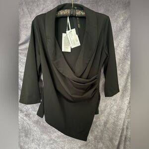 Grace Karin Black Blouse
